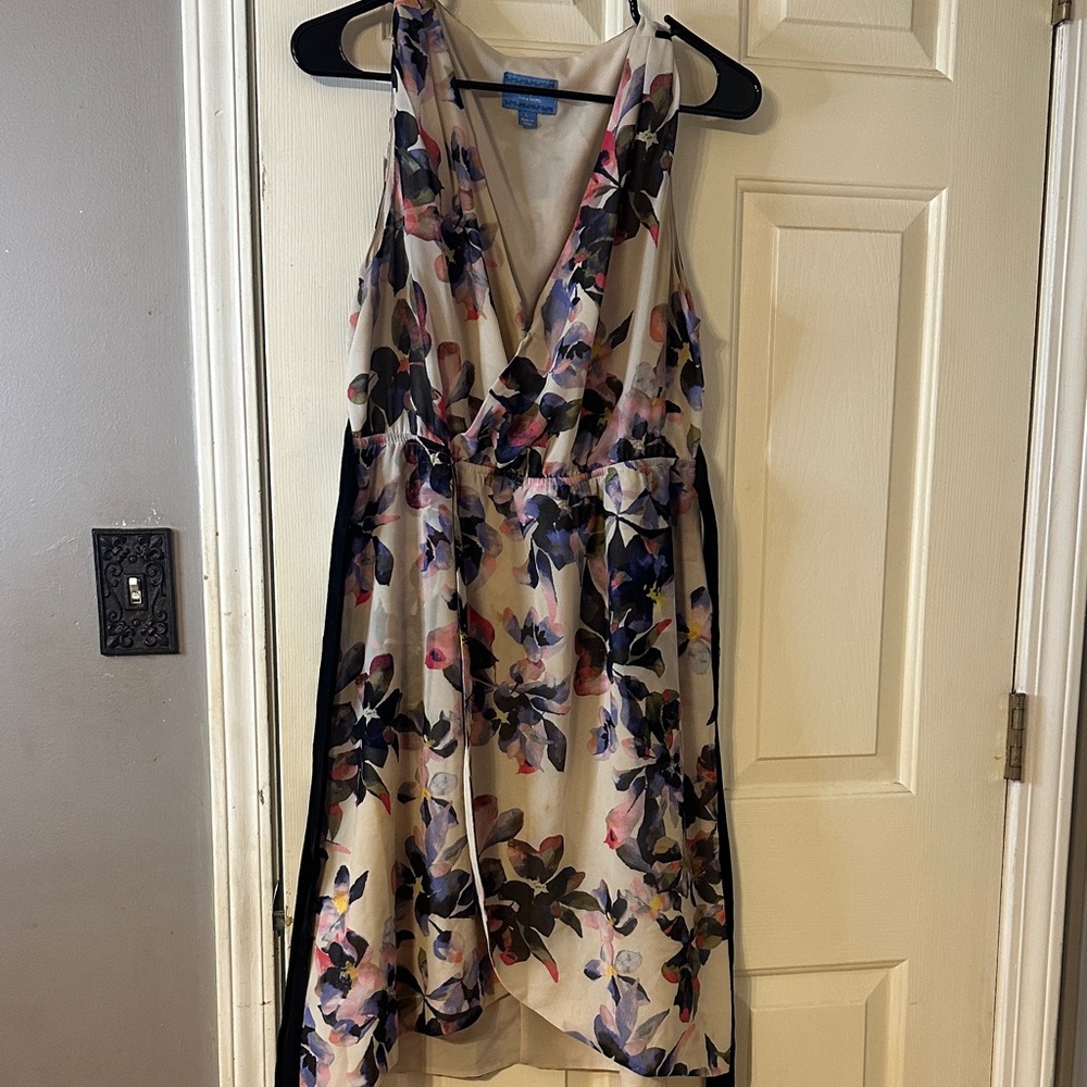 Simply Vera Vera Wang Multicolor Floral Midi Dress